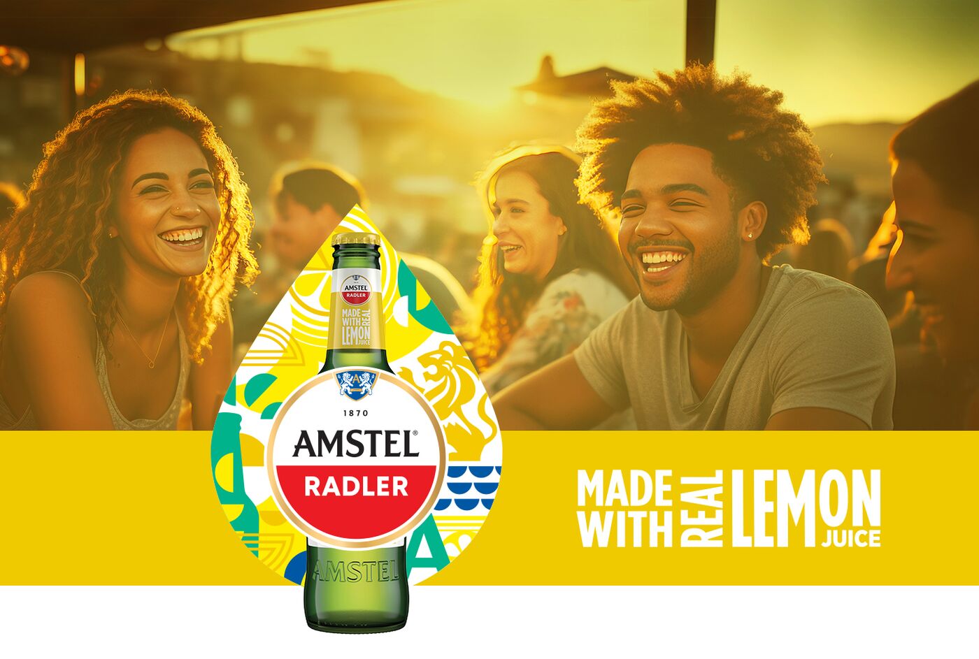 Amstel® Radler: The Perfect Refreshment for Music, Culture, and Good Times